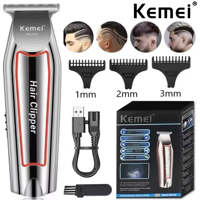 Men'S Grooming Products - Kemei プロフェッショナルヘアトリマー電気ひげトリマー男性用バリカンヘアカッター機散髪グルーミングキット KM-032