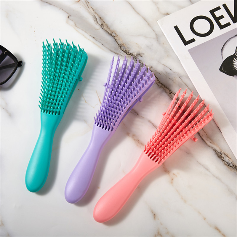 Men'S Grooming Brush - ヘアブラシもつれほぐしブラシ頭皮マッサージヘアコームもつれほぐしブラシカーリーもつれほぐしヘアブラシ女性男性サロン
