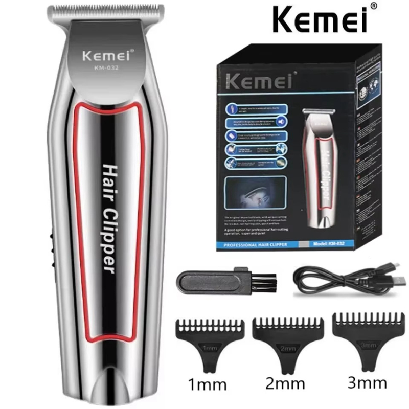 Men'S Grooming Hair And Body Wash - Kemei KM-032ヘアトリマー電動ひげトリマー男性用ヘアクリッパーヘアカッターマシンヘアカットグルーミングキットヘアクリッパー男性用
