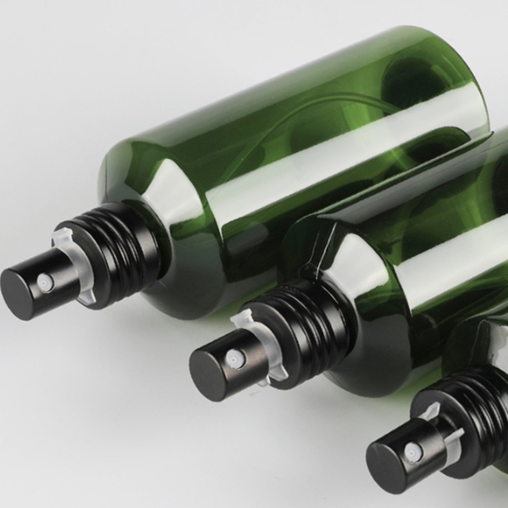 Cologne Spray Bottle - 1PC 50/100/150/200 ミリリットルスプレーボトルポータブルグリーンプラスチック噴霧器ボトル詰め替え旅行香水ボトル化粧品容器