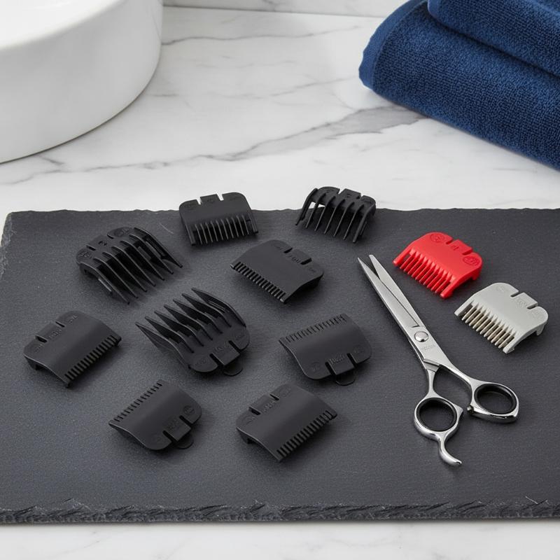 Men'S Grooming Brush - ヘアクリッパー リミットコームセット トリマーガイドガード スタイリングアタッチメント 交換用ツール