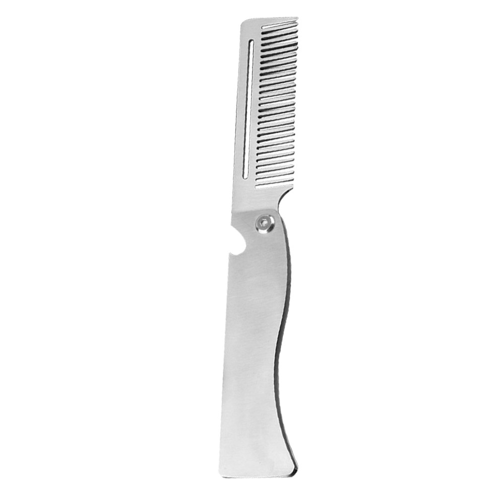 折りたたみ式ひげ用コーム。細かい歯で髪の毛をとかすのに適して - Grooming Men'S Hair のレビューと価格