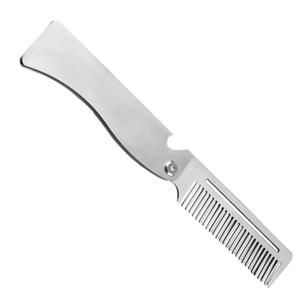 折りたたみ式ひげ用コーム。細かい歯で髪の毛をとかすのに適して - Grooming Men'S Hair のレビューと価格