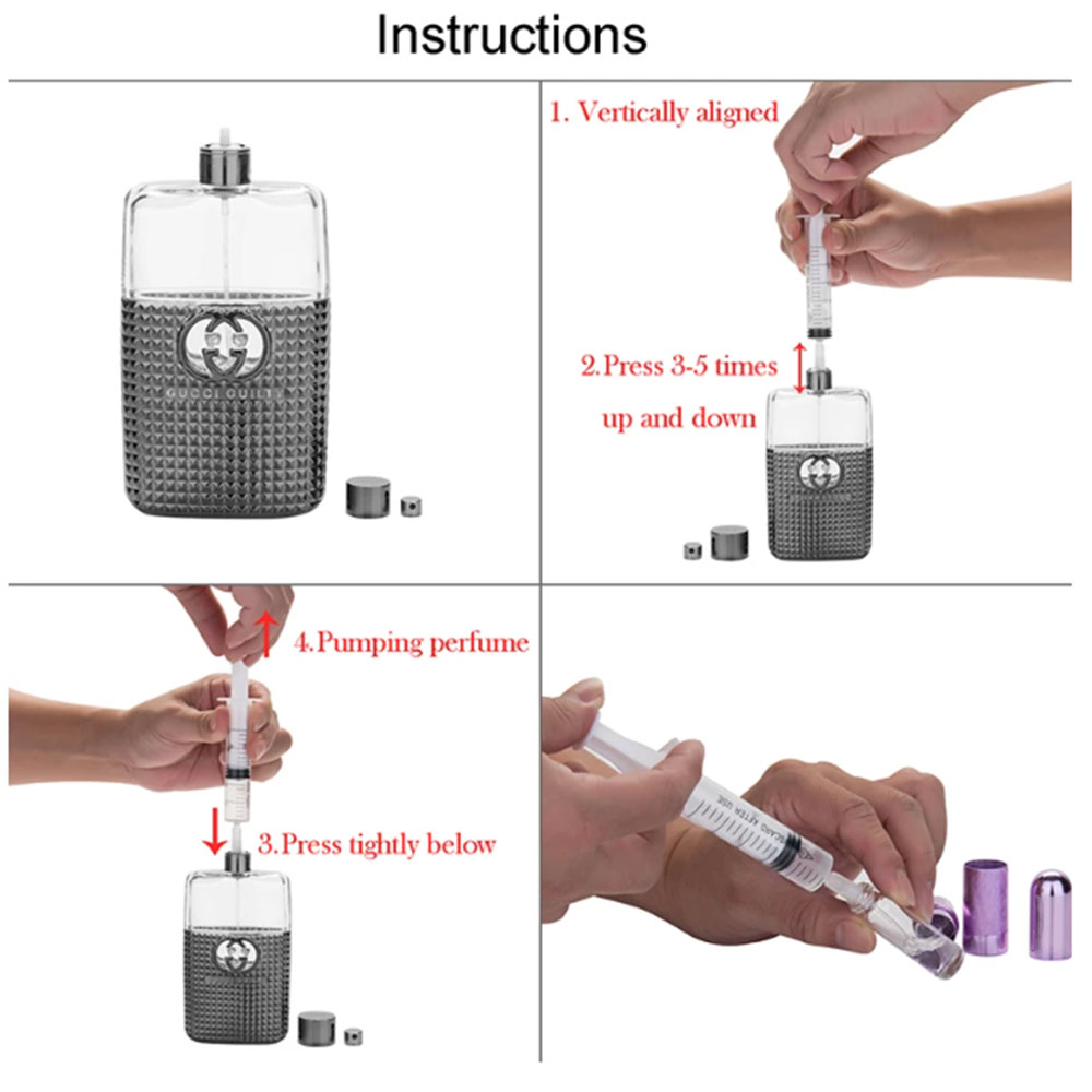 20/30/50 個 5ML プラスチック香水シリンジ、詰め - Cologne Spray Bottle のレビューと価格