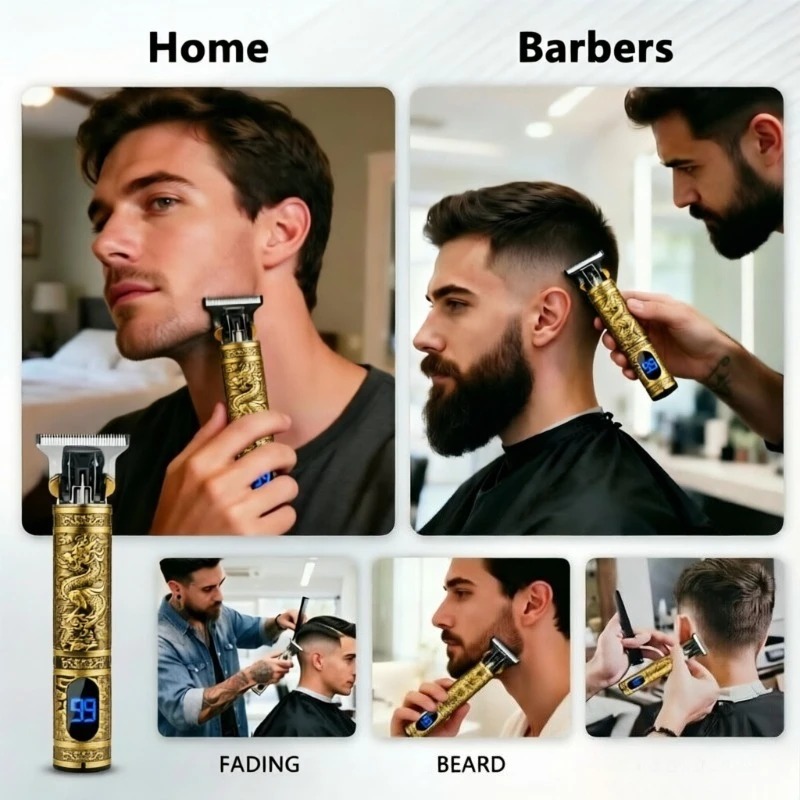 T9電動ひげトリマー コードレスヘアクリッパー メンズ用 4 - Men'S Grooming Guide のレビューと価格