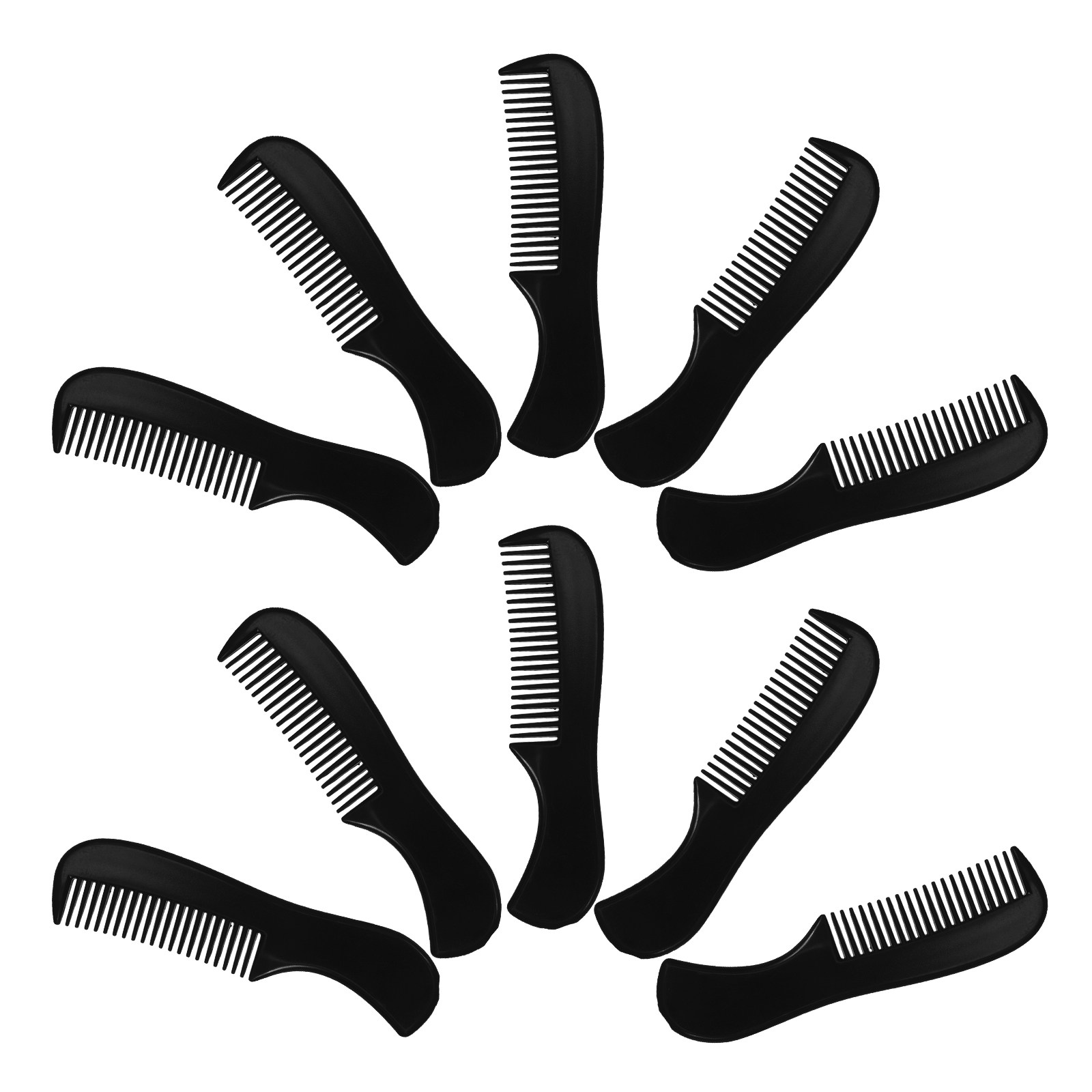 男性用小型ひげ用コーム10個入り。穴あけ不要のデザインで、プ - Grooming Men'S Hair のレビューと価格