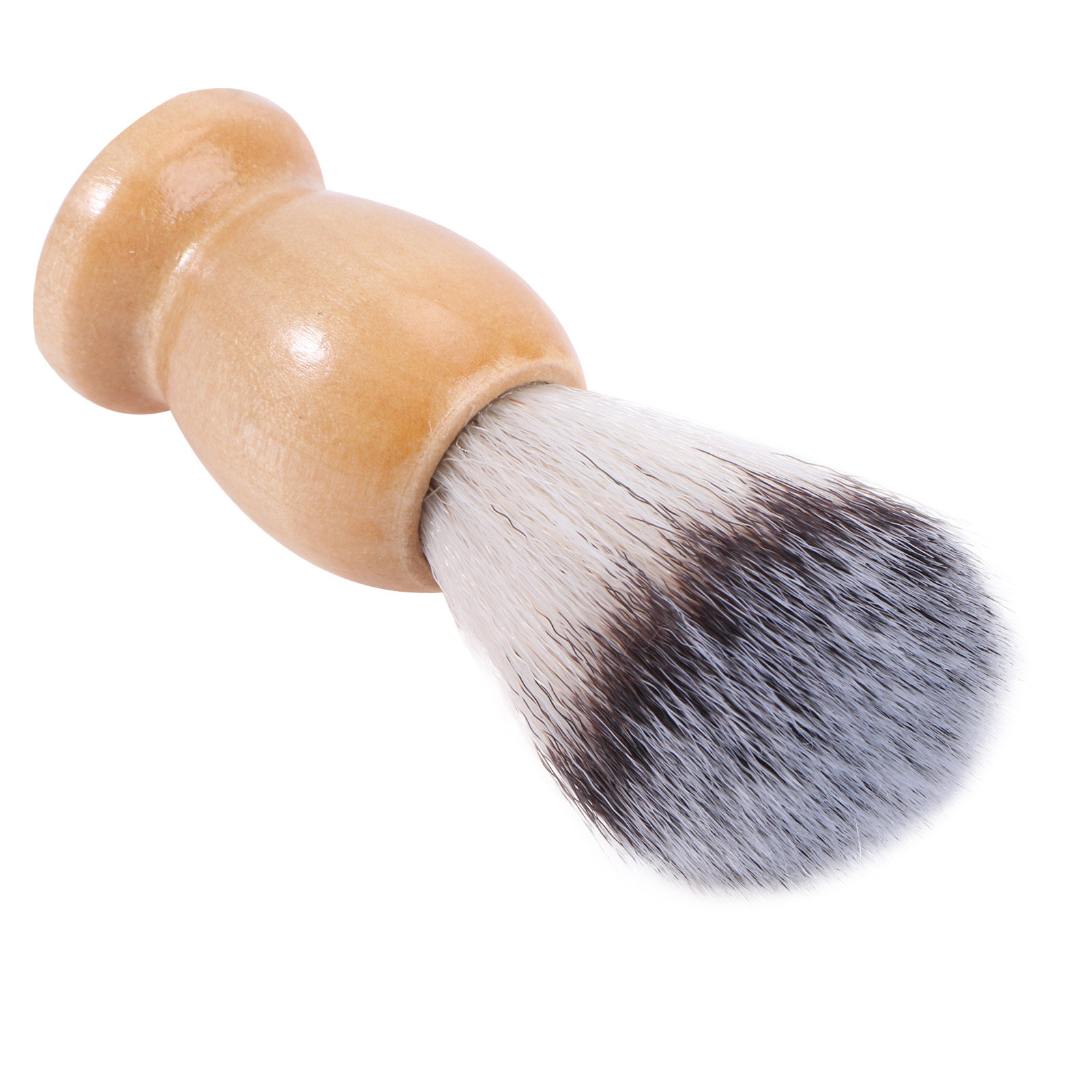 男性用、合成ナイロン製の毛を使用した、木製のハンドルが付いた - Men'S Grooming Brush のレビューと価格