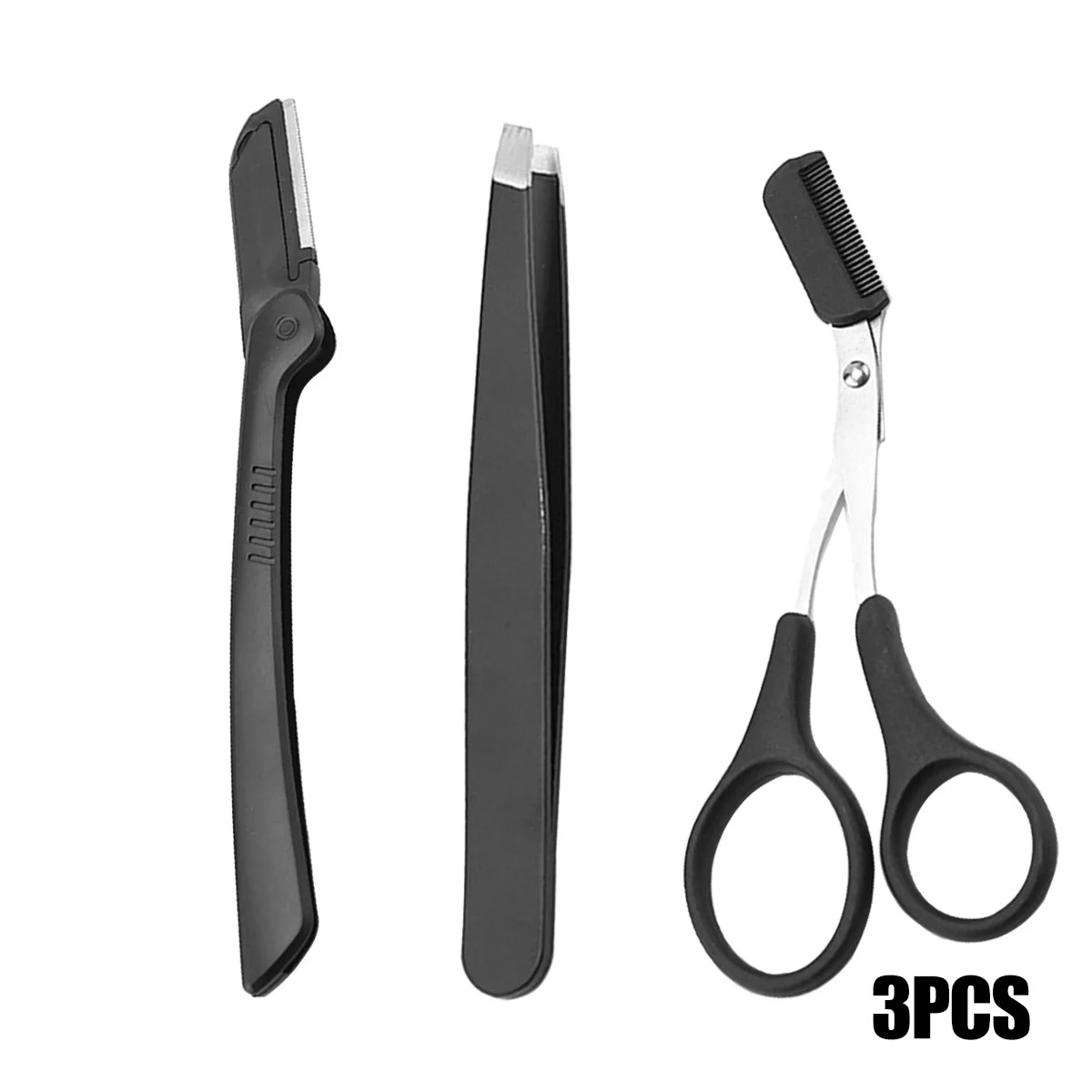 ステンレス製眉毛グルーミングキット – プロ仕様のコーム、ハ - Men'S Grooming Eyebrow Shape のレビューと価格
