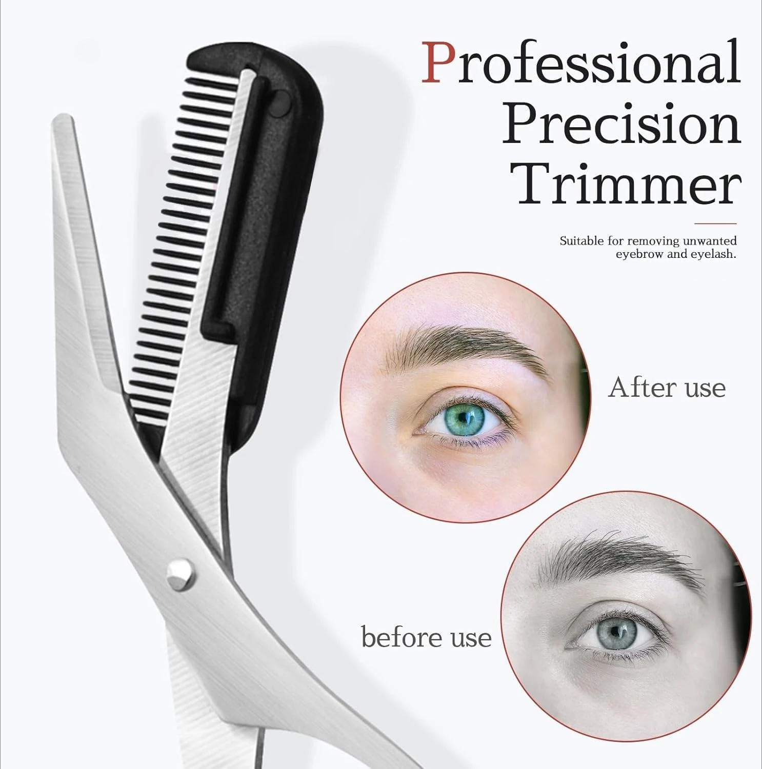 ステンレス製眉毛グルーミングキット – プロ仕様のコーム、ハ - Men'S Grooming Eyebrow Shape のレビューと価格