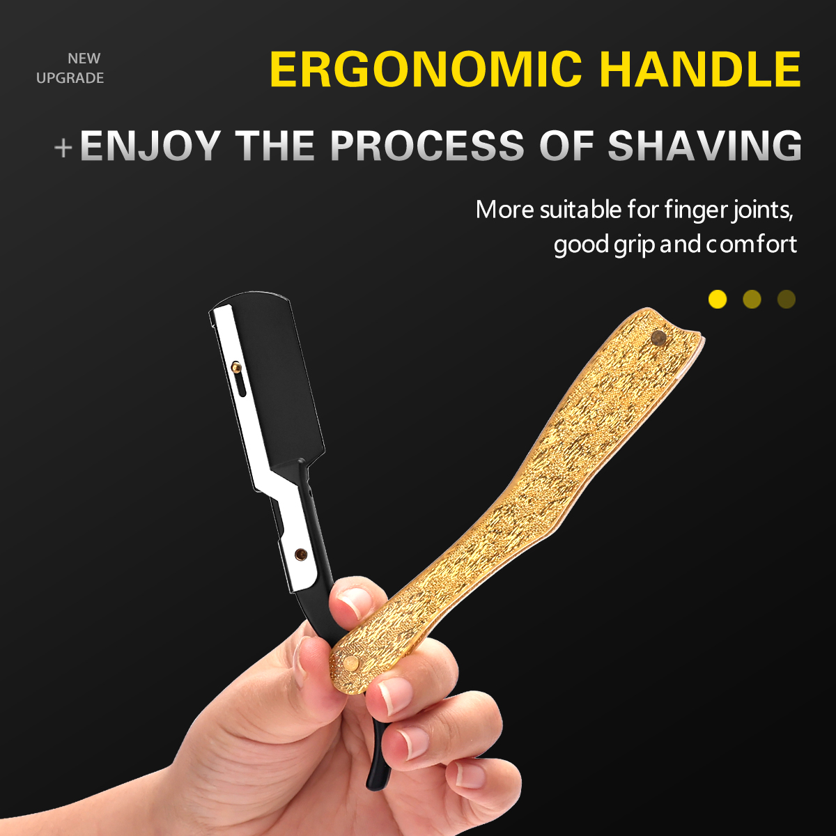 プロの理髪師向けの手動カミソリ 精密なひげの形作りと眉毛のグ - Men'S Grooming Eyebrow Trimming のレビューと価格