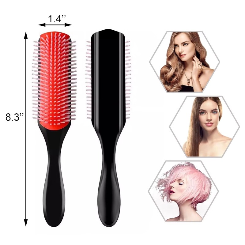 WANMEIスタイリングカーリーヘアブラシ、自然な太い巻き毛 - Men'S Grooming Brush のレビューと価格