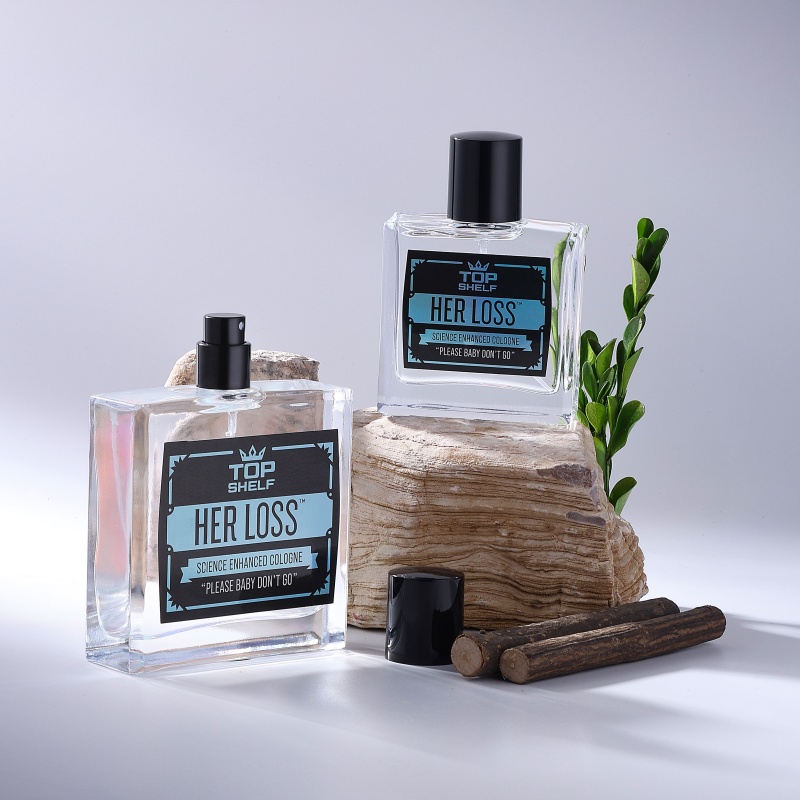 トップシェルフ「ハーロス」オーデコロン（男性用）、3.3オン - Cologne Spray Bottle のレビューと価格