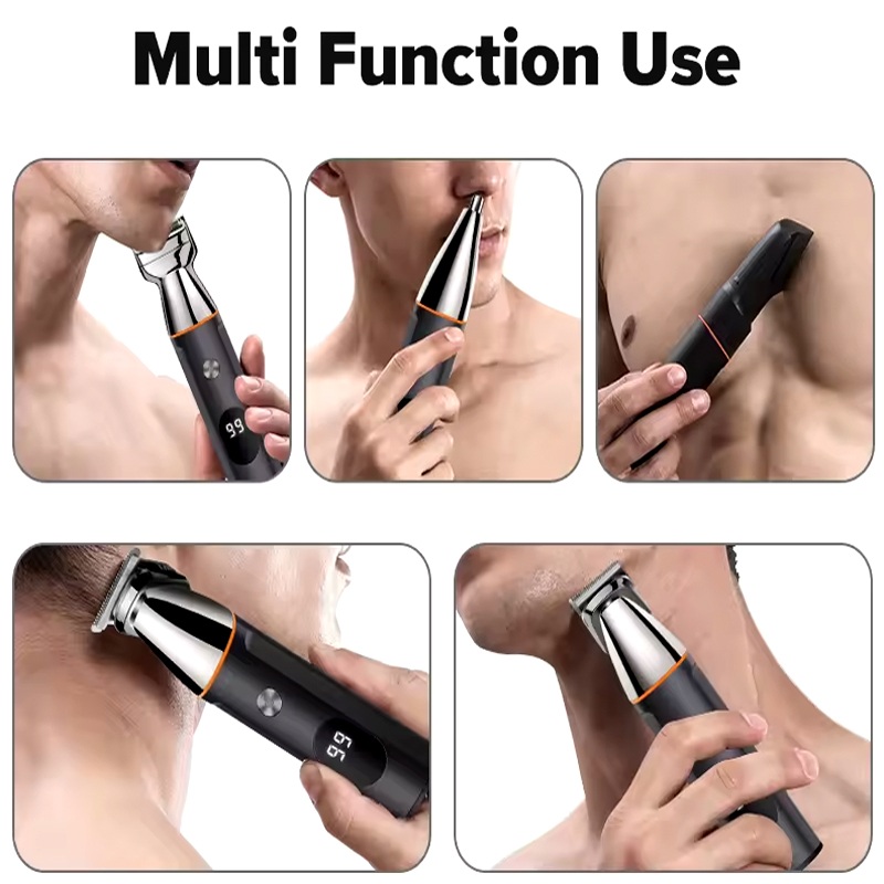 5-in-1グルーミングキット メンズ用ヘアクリッパー 充電 - Men'S Grooming Hair And Body Wash のレビューと価格
