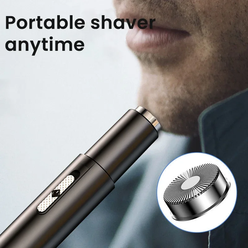 売れ筋電動鼻毛トリマーメンズ鼻毛耳毛除去器自動洗浄可能なヘア - Grooming Men'S Hair のレビューと価格