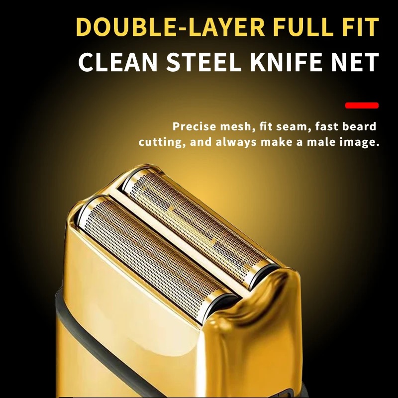 Kemei-男性用のプロ用電気シェーバーあごひげクリッパー - Men'S Grooming Products のレビューと価格