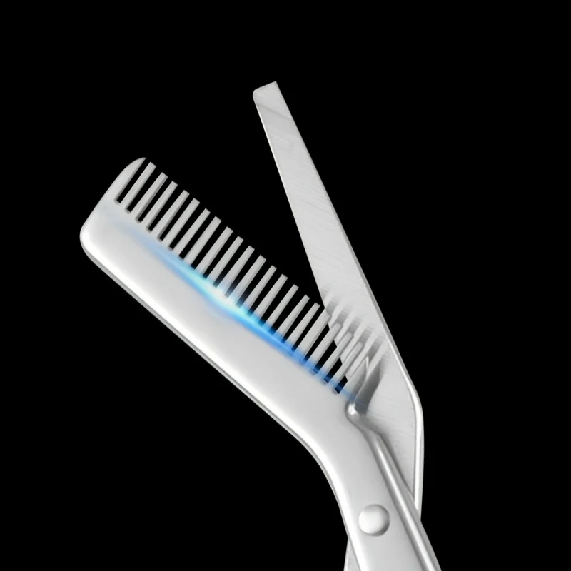 ステンレス製の眉毛トリミングハサミ、コーム付き、男性と女性の - Men'S Grooming Eyebrow Trimming のレビューと価格