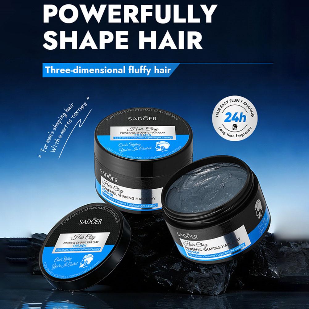 マットヘアスタイリングクレイ強力ホールド非脂っこいヘアワック - Grooming Men'S Hair のレビューと価格