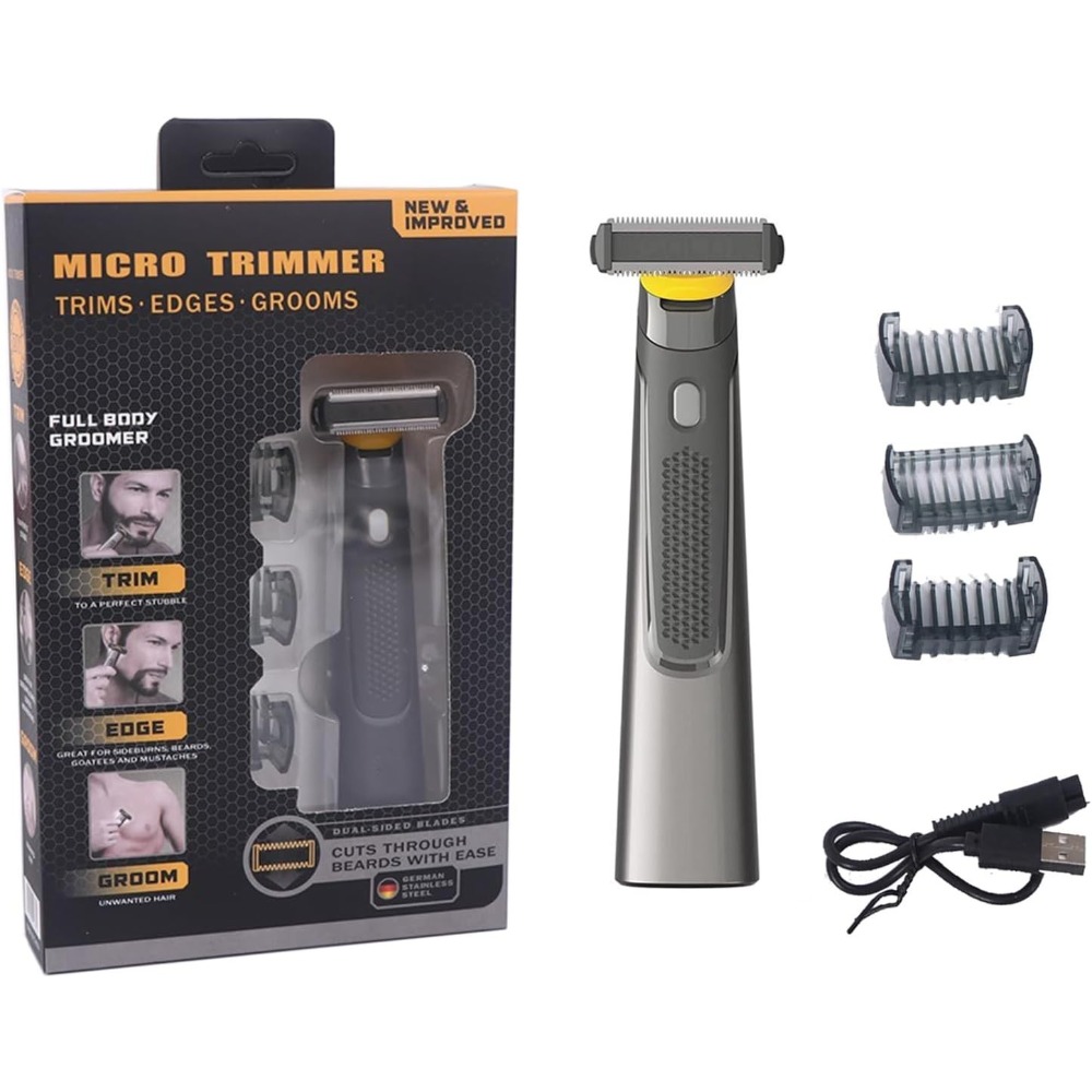 男性用ハンドヘルド電動シェーバー、コードレスグルーミングキッ - Men'S Grooming Guide のレビューと価格