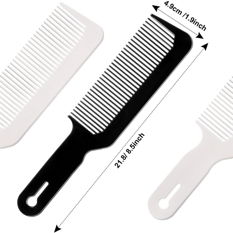 プロ用バーバーコーム、幅広歯デザイン、軽量スタイリングツール - Men'S Grooming Brush のレビューと価格