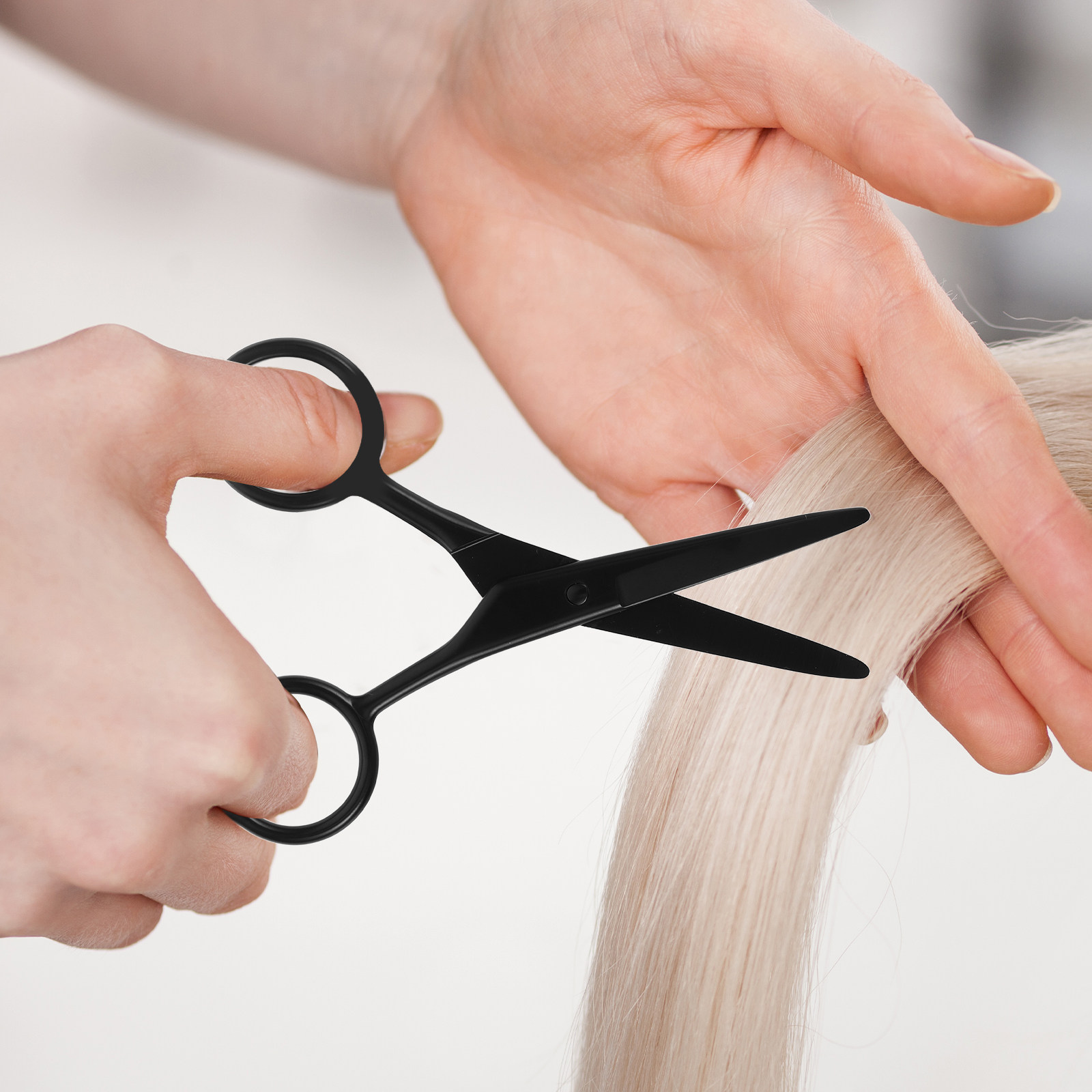 2 個ステンレス鋼ひげはさみ男性用黒人間工学に基づいたグルー - Men'S Grooming Eyebrow Trimming のレビューと価格