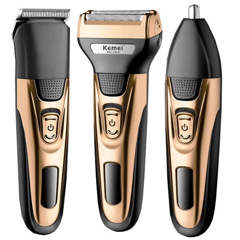 KEMEI 3IN1 グルーミングキット男性用電気シェーバー - Men'S Grooming Hair And Body Wash のレビューと価格