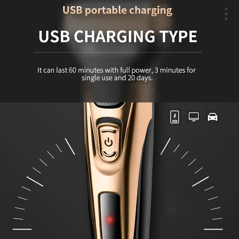 KEMEI 3IN1 グルーミングキット男性用電気シェーバー - Men'S Grooming Hair And Body Wash のレビューと価格