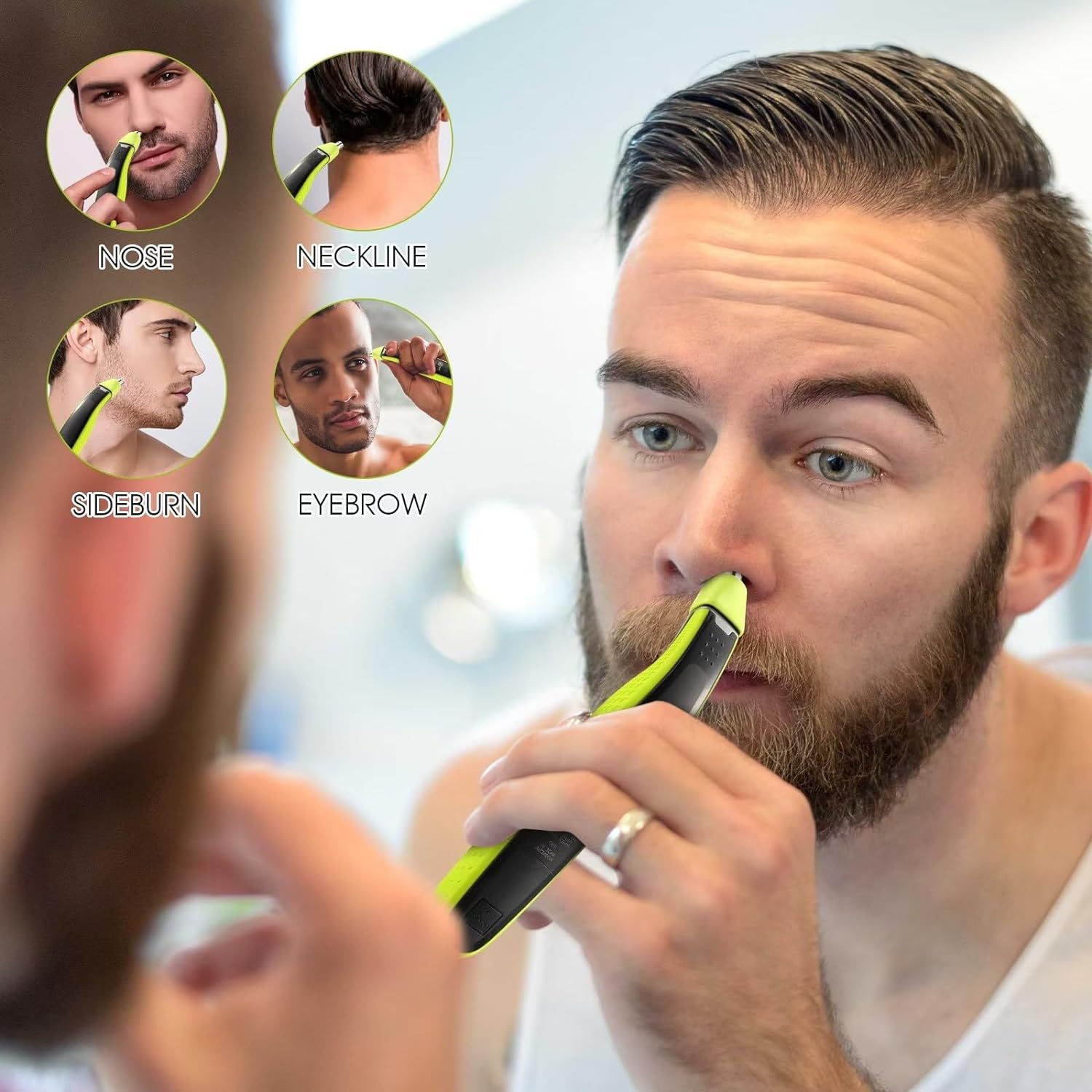 YUKU 鼻毛トリマー交換刃ヘッドフィリップス 1 ブレード - Grooming Men'S Hair のレビューと価格