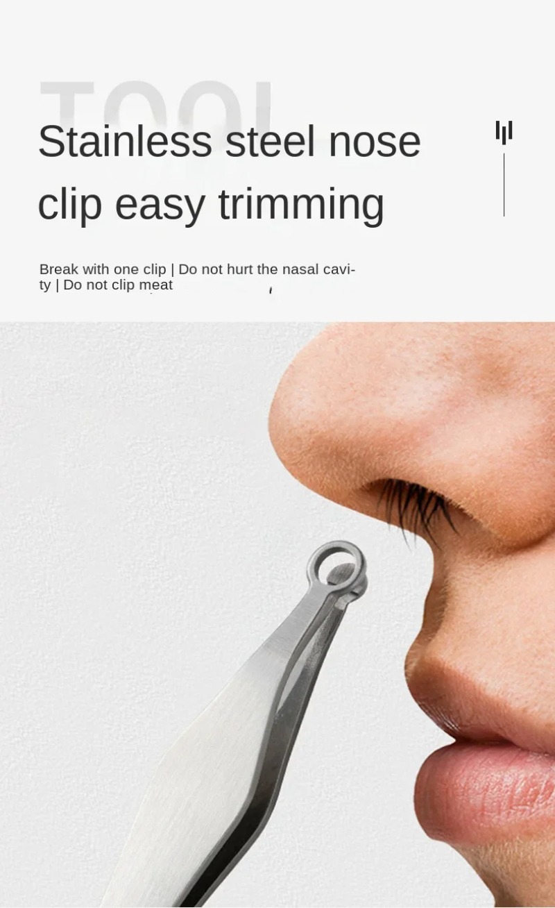 プロのステンレス鋼の鼻毛トリミングピンセット眉毛はさみカット - Men'S Grooming Eyebrow Trimming のレビューと価格