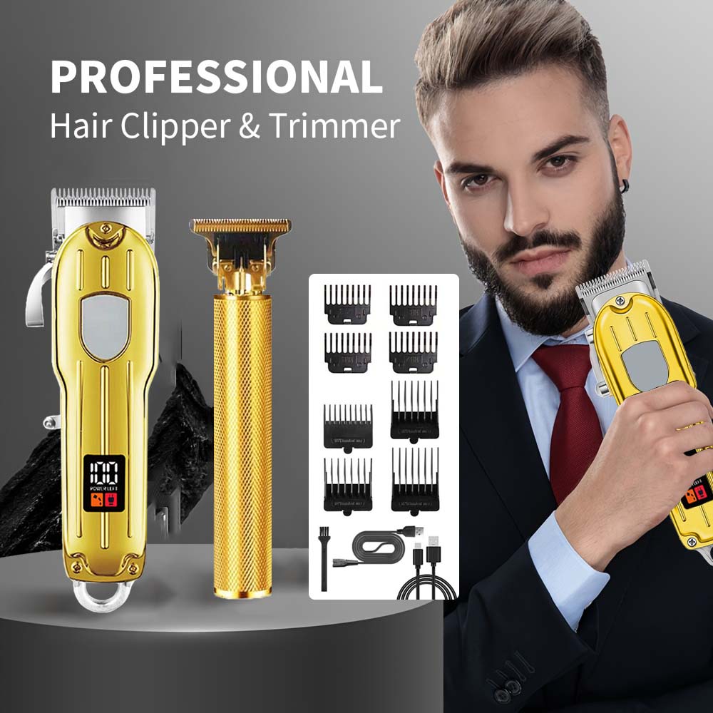 2 in 1電動バリカン＆T字型トリマーセット（男性用）-コ - Men'S Grooming Guide のレビューと価格