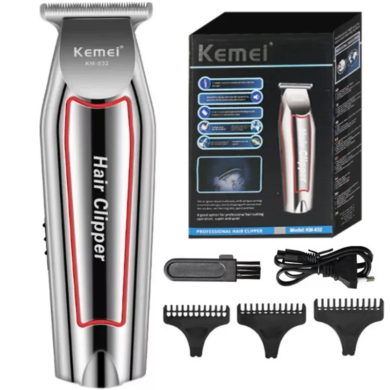 Kemei KM-032 プロフェッショナルヘアトリマー電動 - Men'S Grooming Hair And Body Wash のレビューと価格