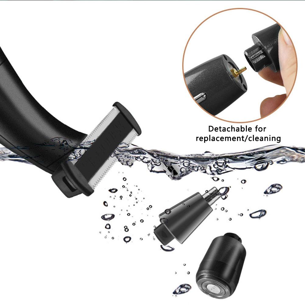 3 で 1 電気シェーバー男性ひげトリマー USB 充電式鼻 - Men'S Grooming Eyebrow Trimming のレビューと価格