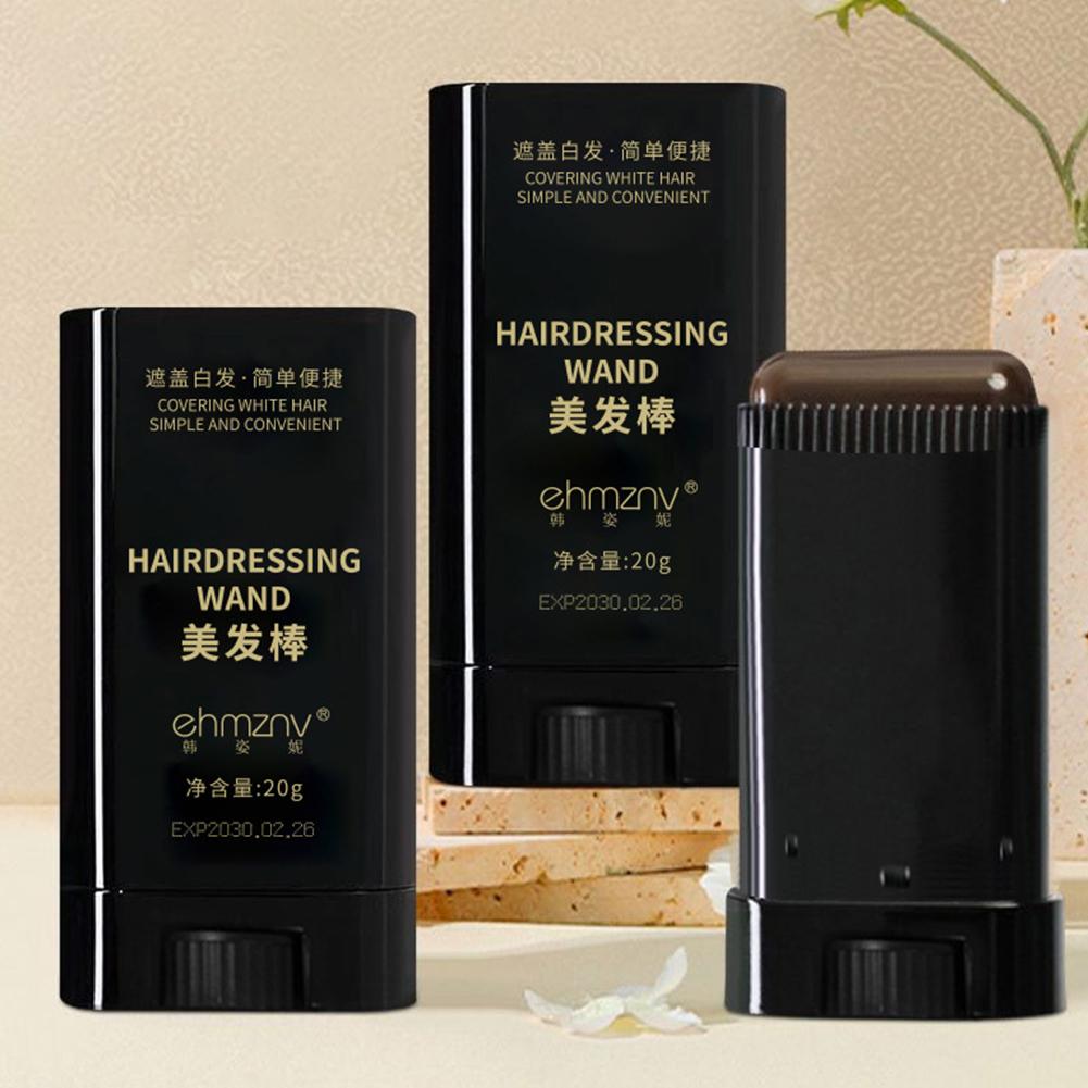 2in1インスタントヘアカラースティック、携帯用カラータッチ - Men'S Grooming Brush のレビューと価格