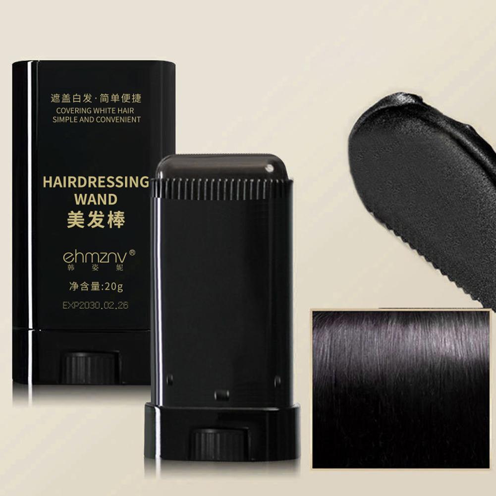2in1インスタントヘアカラースティック、携帯用カラータッチ - Men'S Grooming Brush のレビューと価格