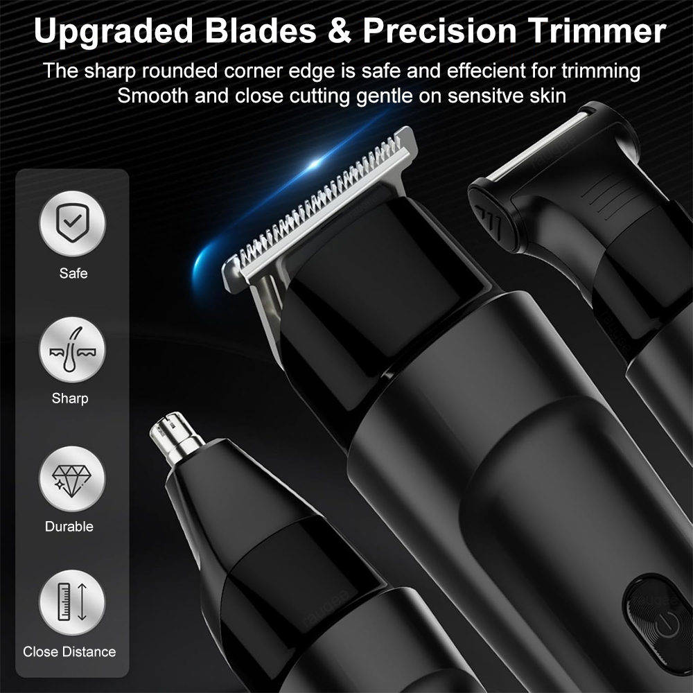 電動ヘアトリマークリッパー男性用多機能5 in 1充電式トリ - Men'S Grooming Hair And Body Wash のレビューと価格
