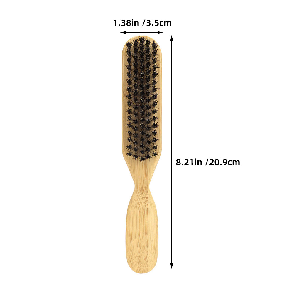 猪毛の髭ブラシ 男性用 口ひげグルーミングツール 木製ハンド - Men'S Grooming Brush のレビューと価格