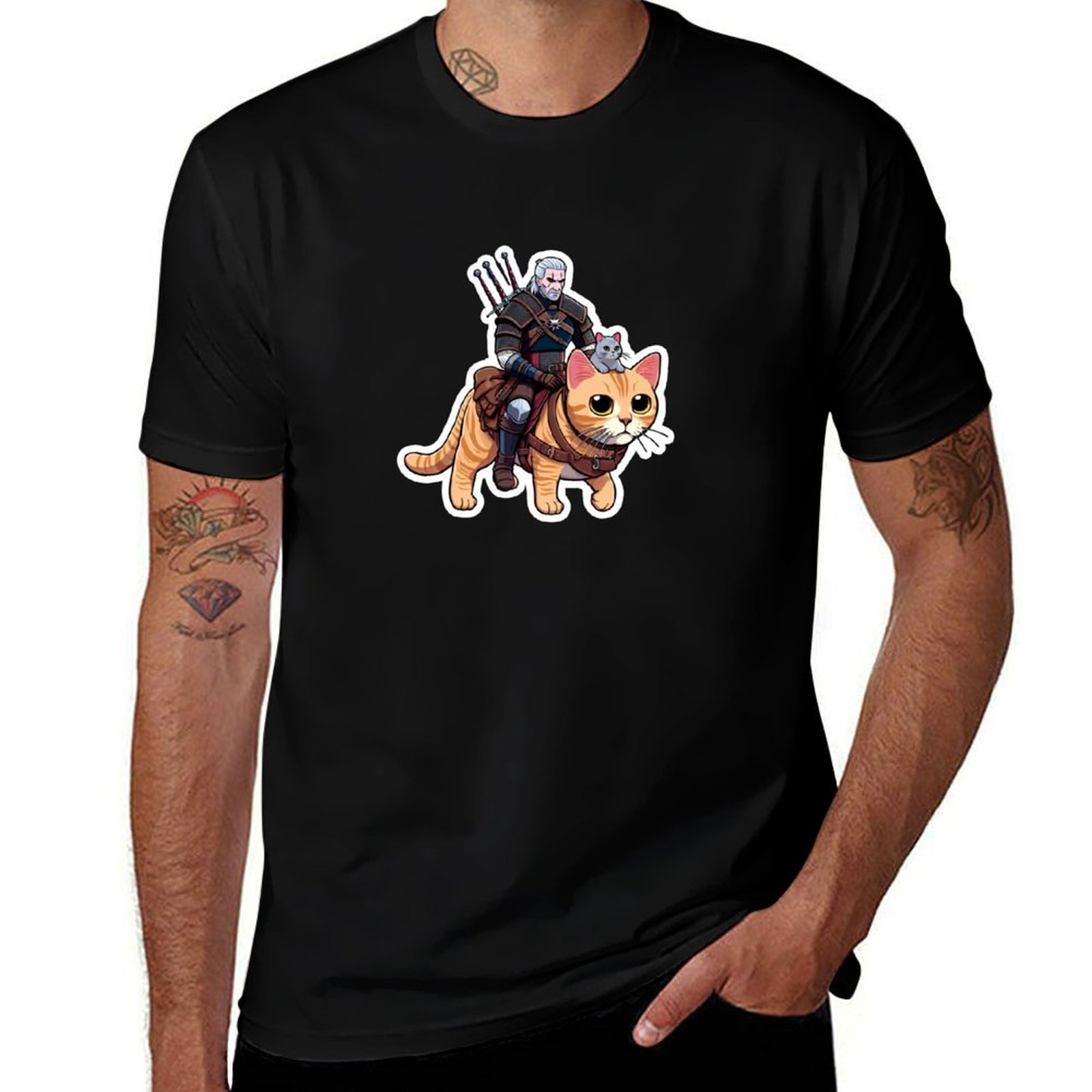 ゲラルトの猫のグルーミングガイド Tシャツ 速乾性アウトドア - Men'S Grooming Guide のレビューと価格