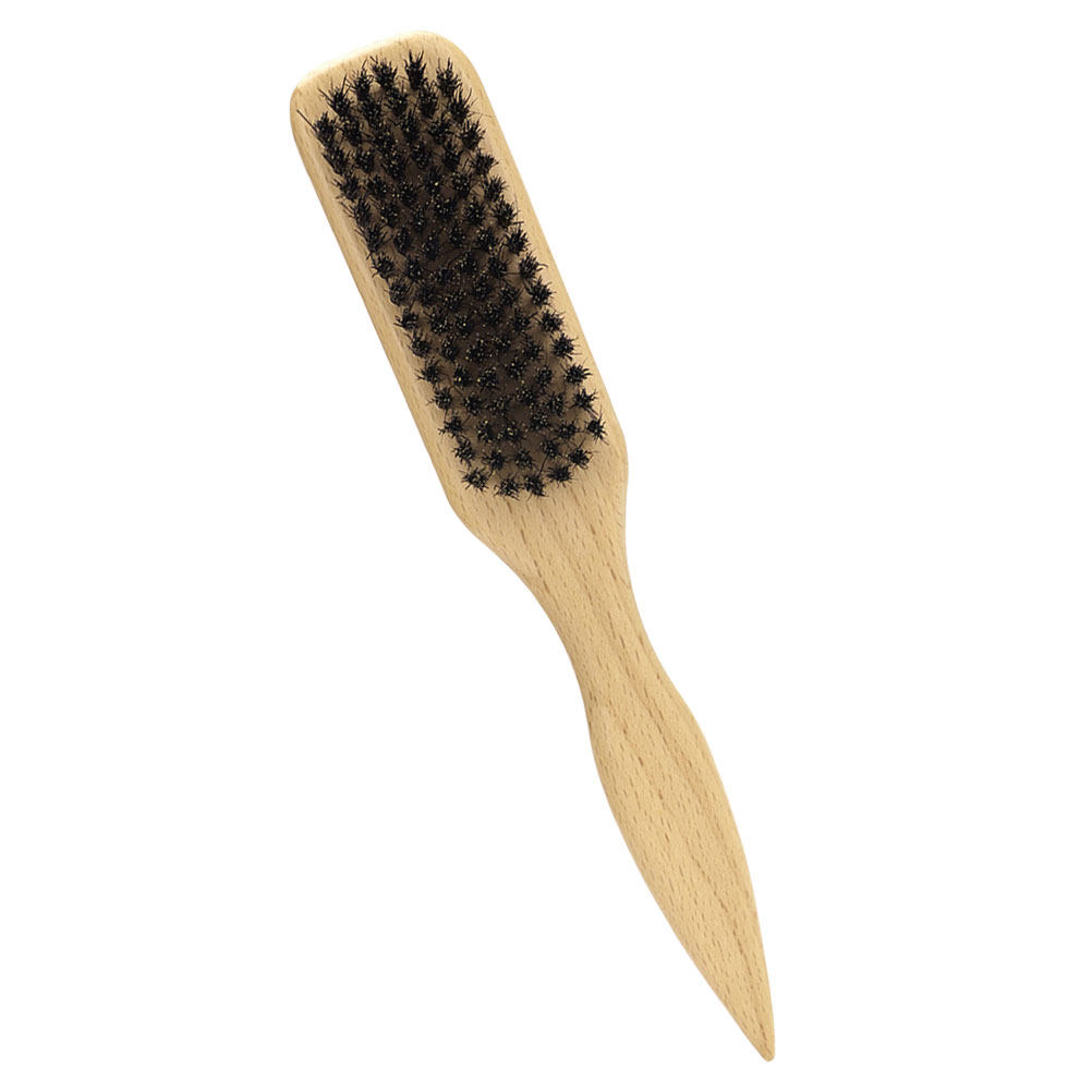 男性用、小型、柔らかい素材のひげブラシ。木製の口ひげ用、携帯 - Men'S Grooming Brush のレビューと価格