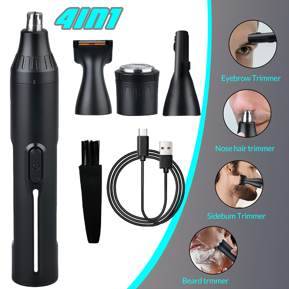 ポータブル4in1メンズフェイシャルグルーミングキット、US - Men'S Grooming Eyebrow Trimming のレビューと価格