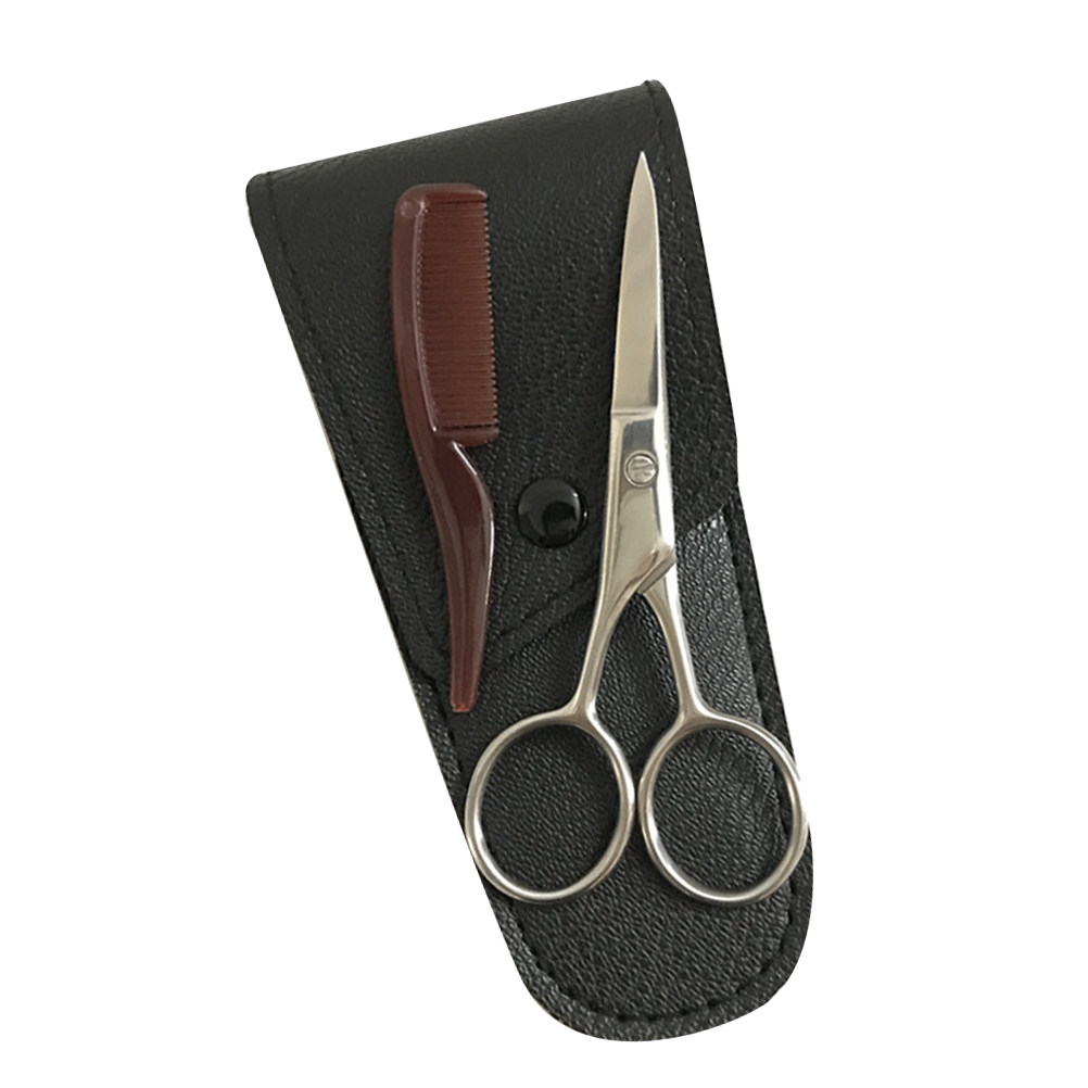 1セット プロ仕様 ステンレス製 ひげトリミングハサミ 男性 - Men'S Grooming Eyebrow Trimming のレビューと価格