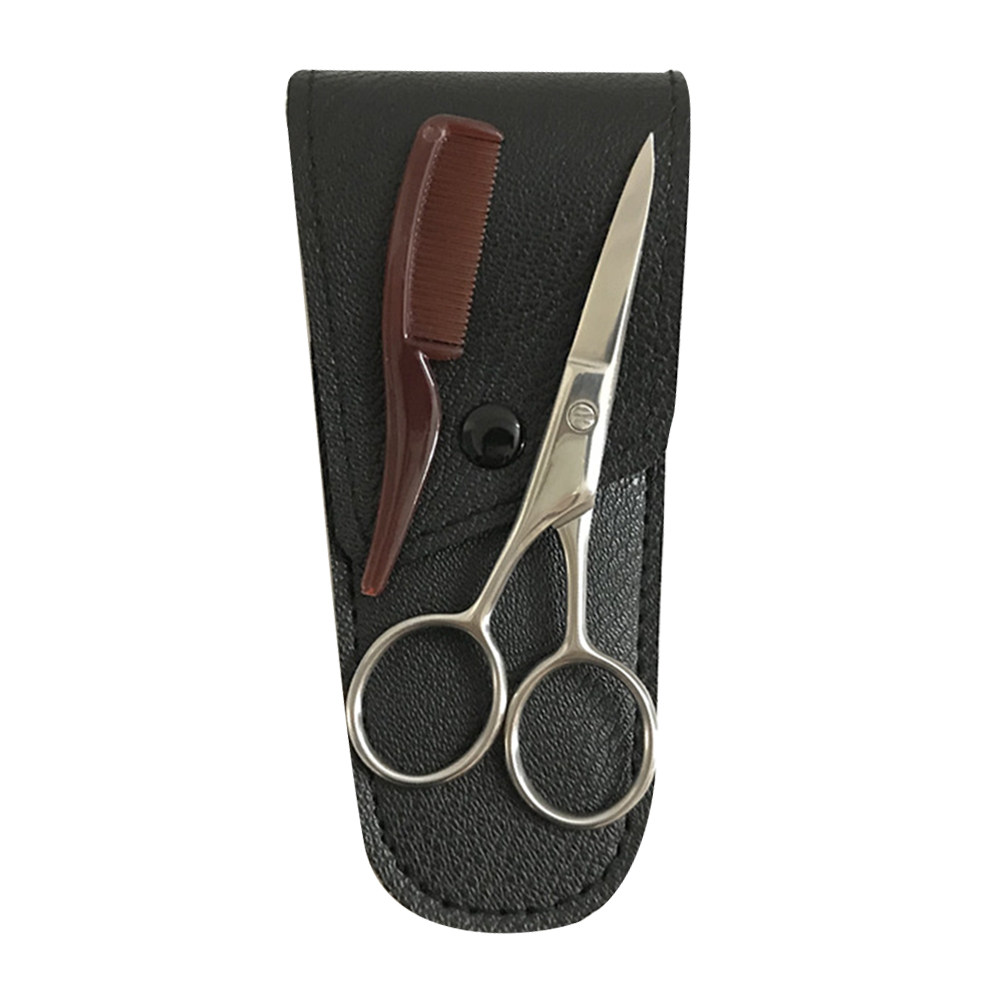 1セット プロ仕様 ステンレス製 ひげトリミングハサミ 男性 - Men'S Grooming Eyebrow Trimming のレビューと価格
